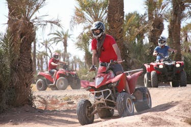 Marrakech Palm Grove quad biking with Moroccan tea break